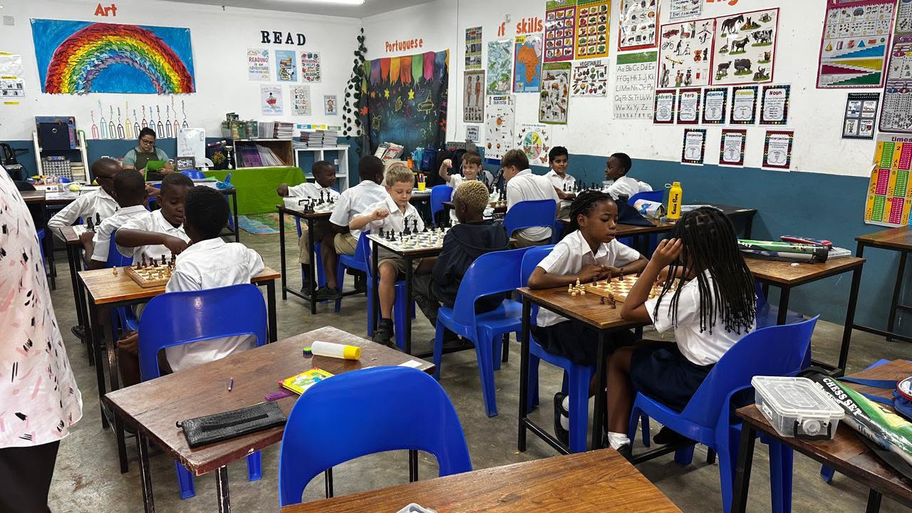 Students in classroom